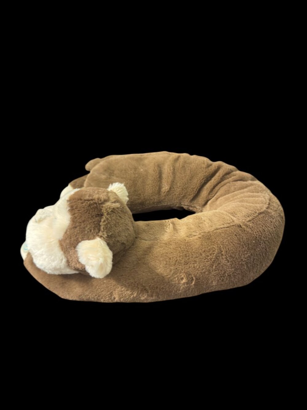 HealthTouch Monkey Neck Massager Plush Travel Pillow Vibrating Neck Cushion - Picture 4 of 10